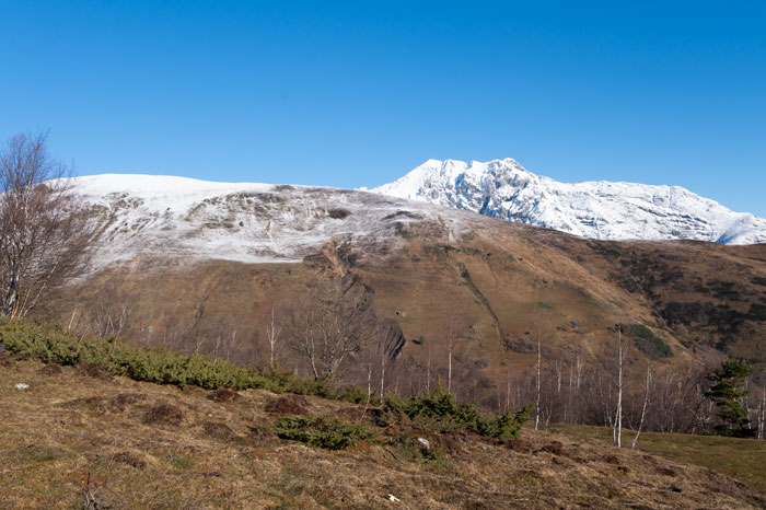 Cap de Pède sur le chemin du Pla d'Adet