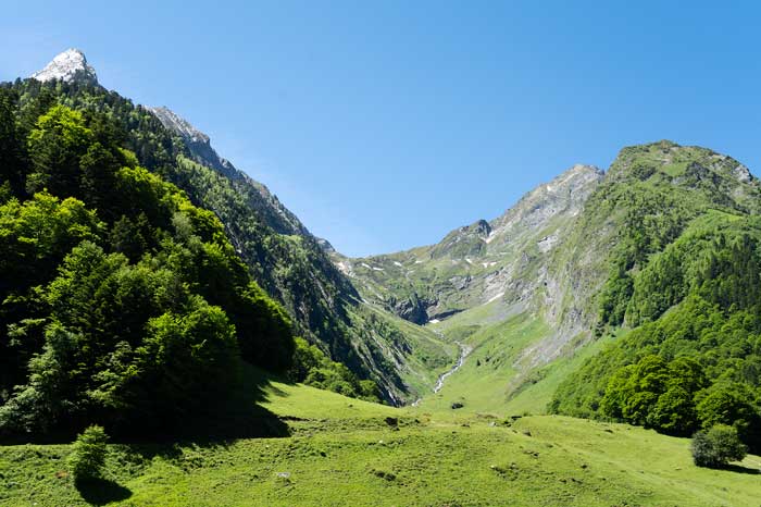 Départ de randonnée à partir d'Hospice de France