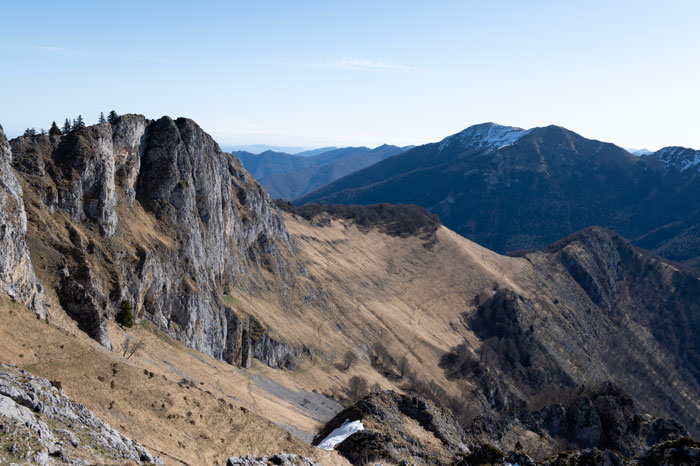 Panorama vu du pic Saillant
