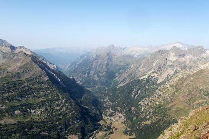 Vallée de Venasque vue du Sauvegarde
