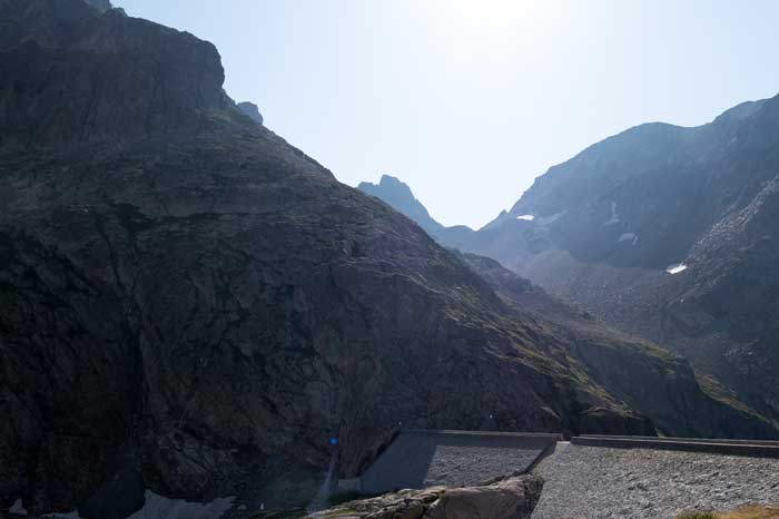 Barrage du lac du Portillon