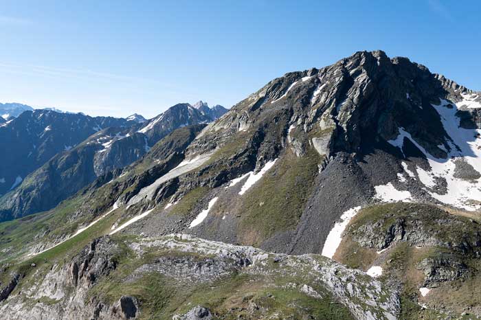 Les Pyrénées en juin - Vue à partir de l'Escalette