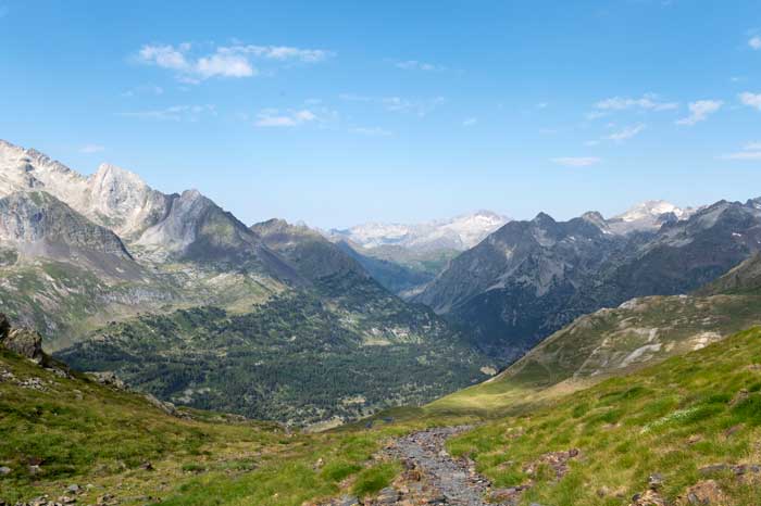 Arrivée au pas de l'Escalette en venant du port de Venasque