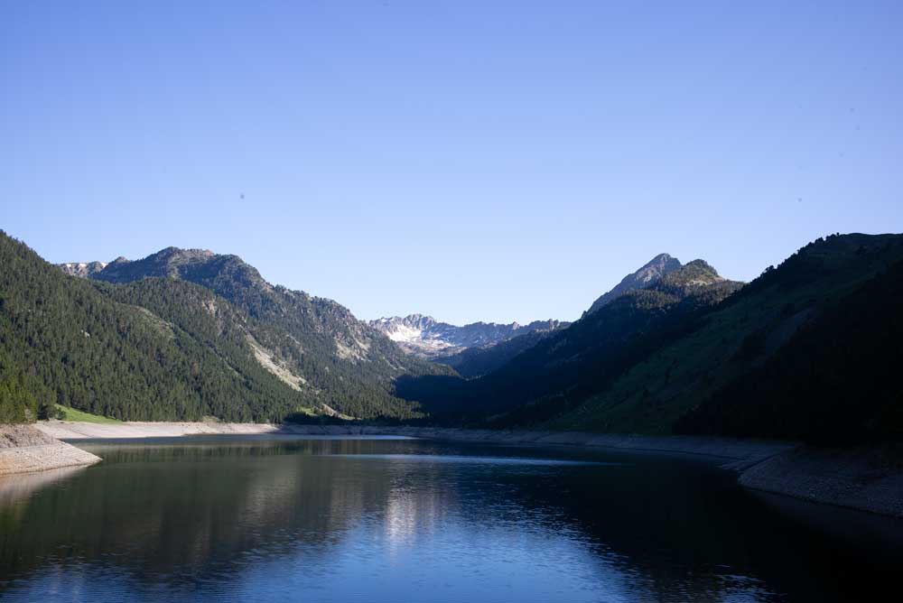 Randonnée vers le lac de l'Oule