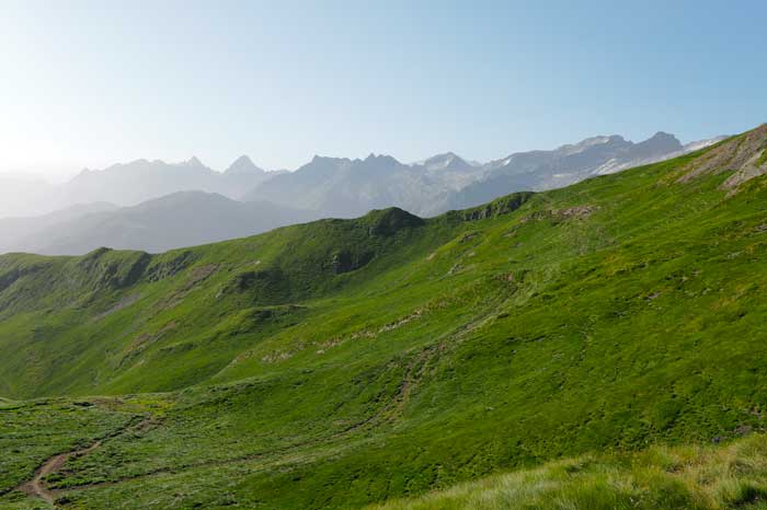 Sommet du col de la Coume - Superbagnère