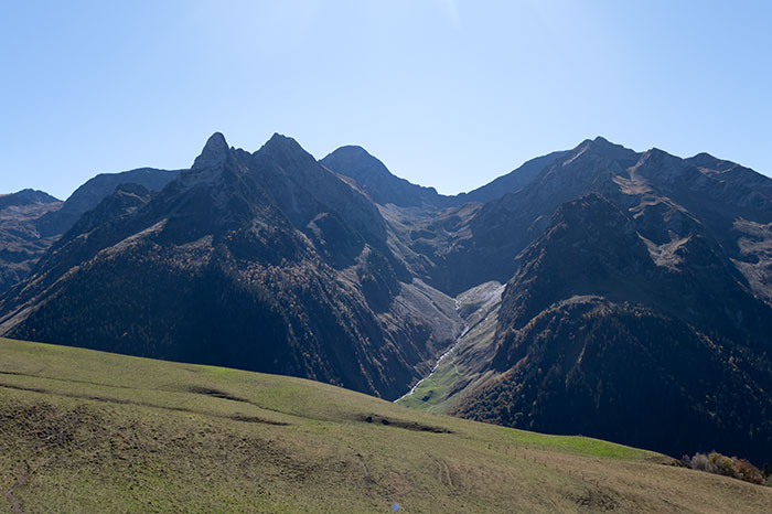 Venasque vu depuis Hospice de France