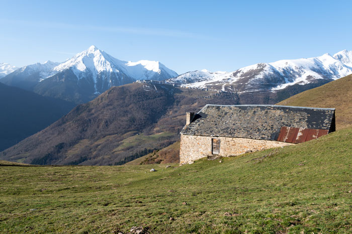 Vieille grange des Pyrénées